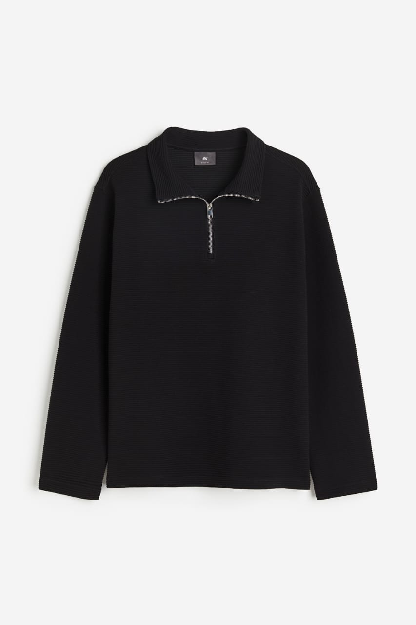 Warm Cotton Fleece Zip Sweatshirt – Stylish, Easy & Winter-Ready